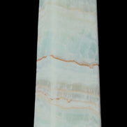 Blue Aragonite obelisk 141*37*31mm 312g in sunlight - Rocks and Things Store
