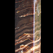 Chocolate Calcite obelisk 114*33*26mm 249g in sunlight - Rocks and Things Store