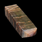 Chocolate Calcite obelisk 110*30*24mm 214g in sunlight - Rocks and Things Store