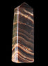 Chocolate Calcite obelisk 107*33*23mm 197.5g in sunlight - Rocks and Things Store