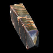 Chocolate Calcite obelisk 107*33*23mm 197.5g in sunlight - Rocks and Things Store