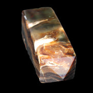 Chocolate Calcite obelisk 95*31*31mm 203g in sunlight - Rocks and Things Store
