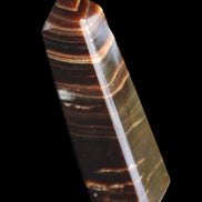 Chocolate Calcite obelisk 87*24*22mm 90.8g in sunlight - Rocks and Things Store