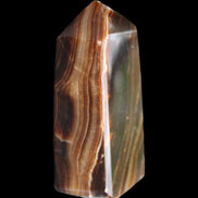 Chocolate Calcite obelisk 62*25*21mm 73g in sunlight - Rocks and Things Store