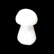 Pale and Yellow Calcite mushroom 30-37mm 14-21g in sunlight - Rocks and Things Store