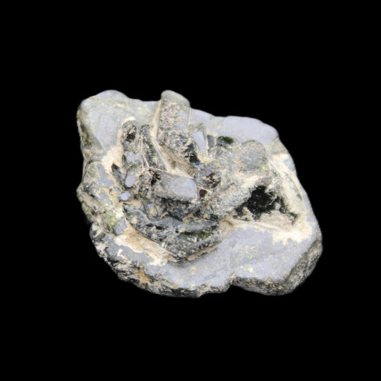 Epidote cluster specimen 45*37*28mm 42.6g in sunlight - Rocks and Things Store