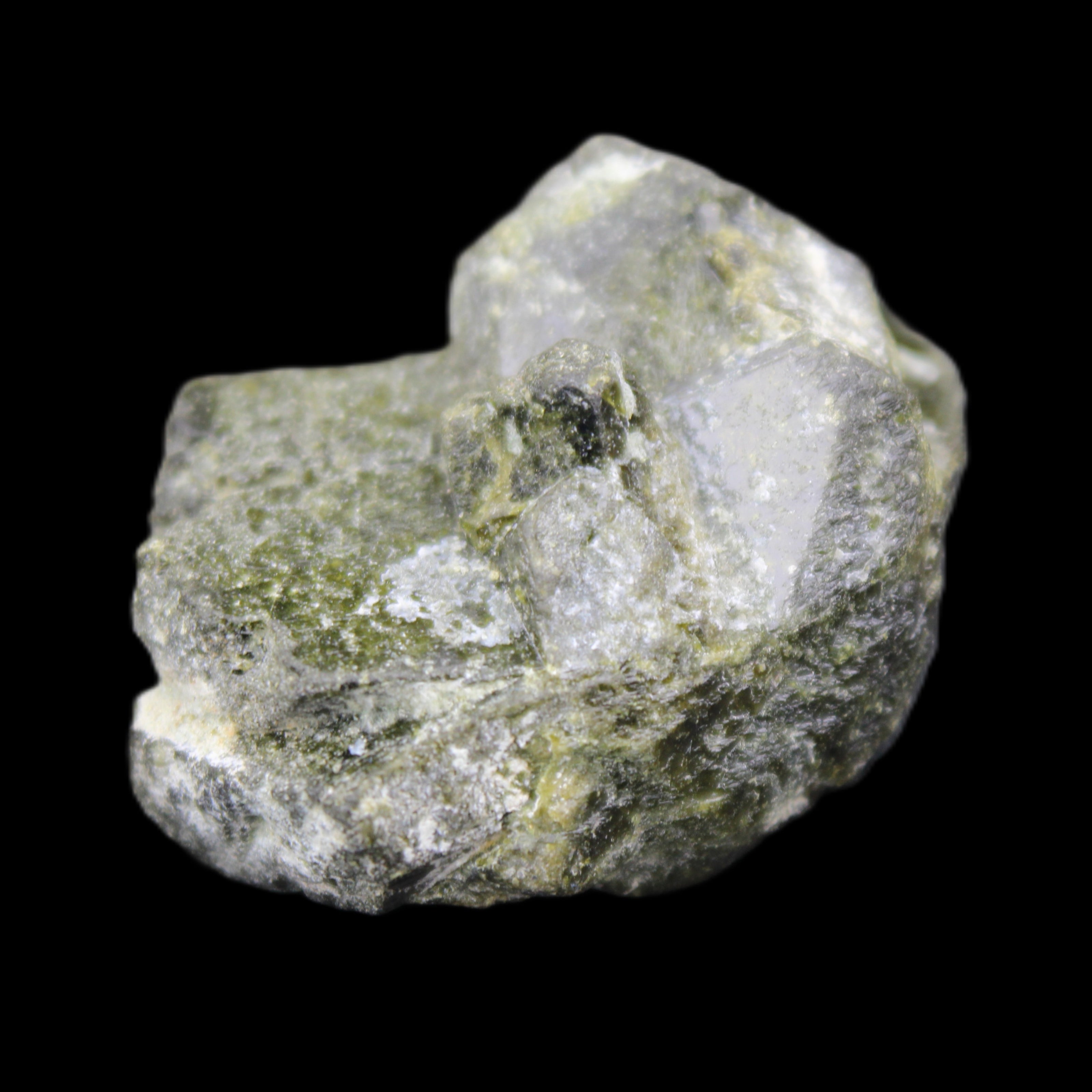 Epidote cluster specimen 37*32*22mm 37.9g in sunlight - Rocks and Things Store