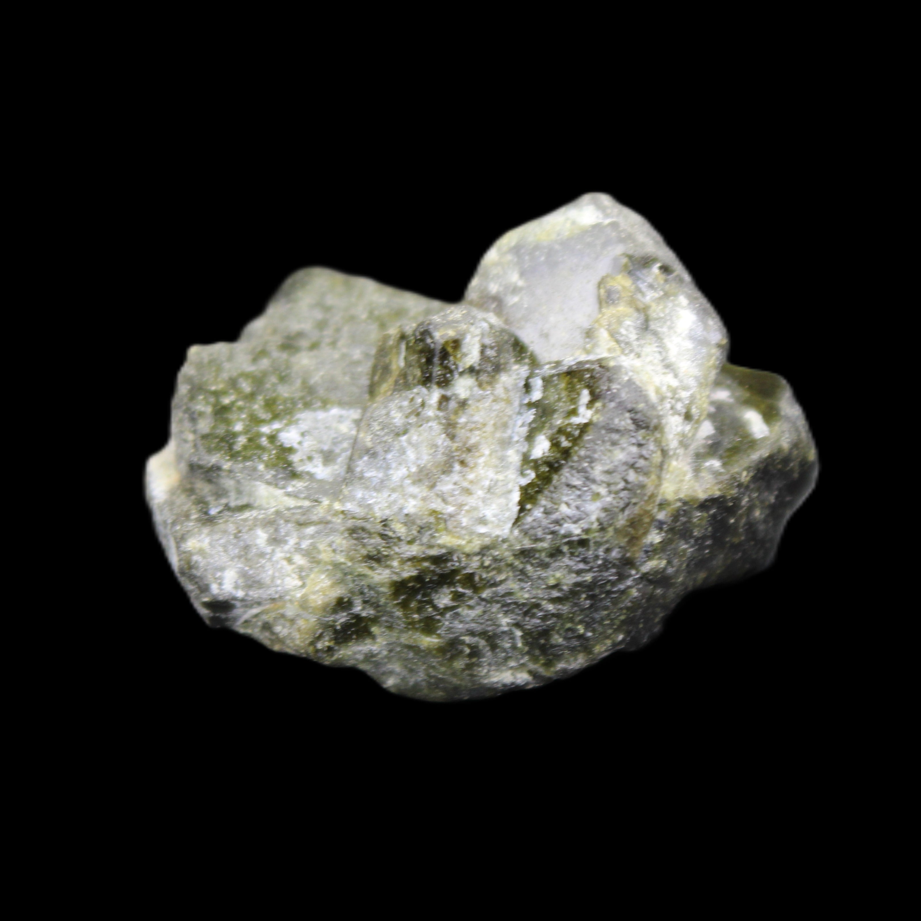 Epidote cluster specimen 37*32*22mm 37.9g in sunlight - Rocks and Things Store