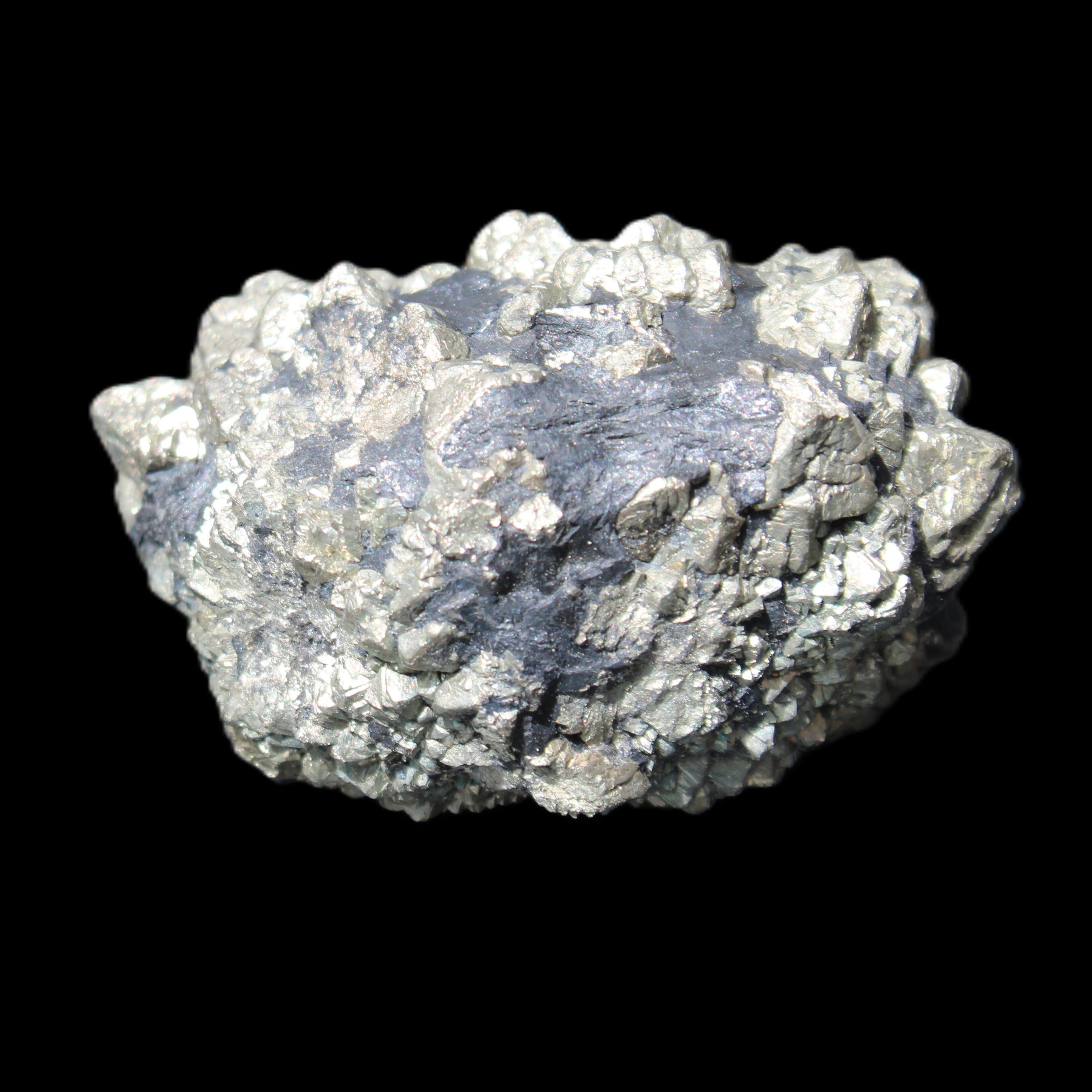 Chalcopyrite cluster from Pakistan 57mm 58g in sunlight - Rocks and Things Store