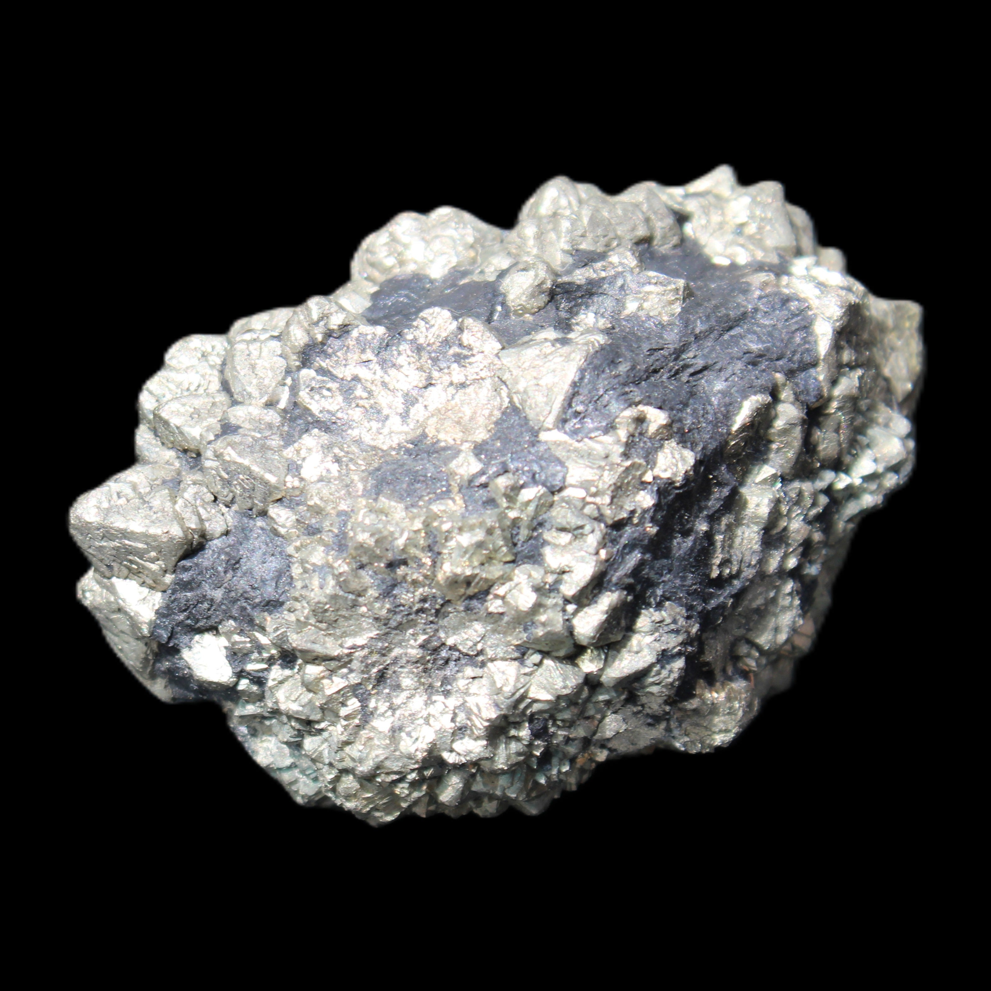 Chalcopyrite cluster from Pakistan 57mm 58g in sunlight - Rocks and Things Store
