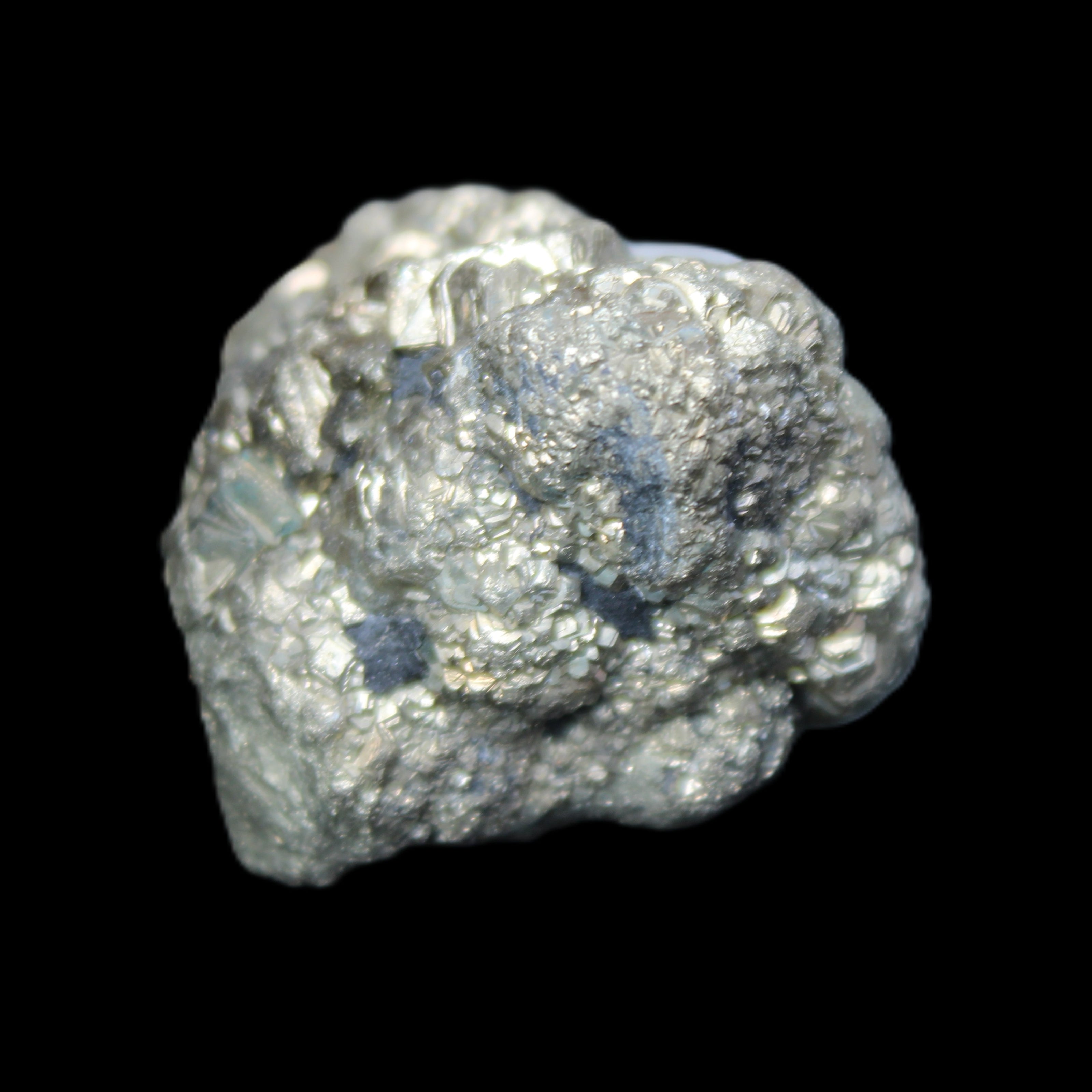 Chalcopyrite cluster from Pakistan 40mm 83g in sunlight - Rocks and Things Store