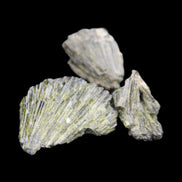 Epidote 3 floral crystal clusters 16g in sunlight - Rocks and Things Store