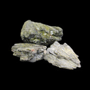 Epidote 3 floral crystal clusters 16g in sunlight - Rocks and Things Store