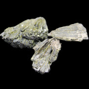 Epidote 3 floral crystal clusters 16g in sunlight - Rocks and Things Store