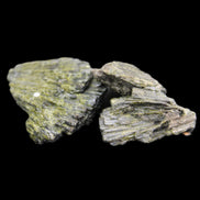 Epidote 3 floral crystal clusters 16g in sunlight - Rocks and Things Store