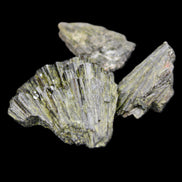 Epidote 3 floral crystal clusters 16g in sunlight - Rocks and Things Store