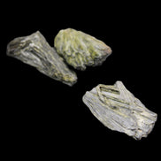 Epidote 3 floral crystal clusters 16g in sunlight - Rocks and Things Store