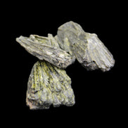 Epidote 3 floral crystal clusters 16g in sunlight - Rocks and Things Store