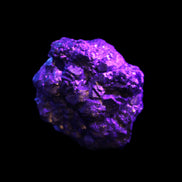 Chalcopyrite cluster from Pakistan 32*30*31mm 73g in UV light - Rocks and Things Store