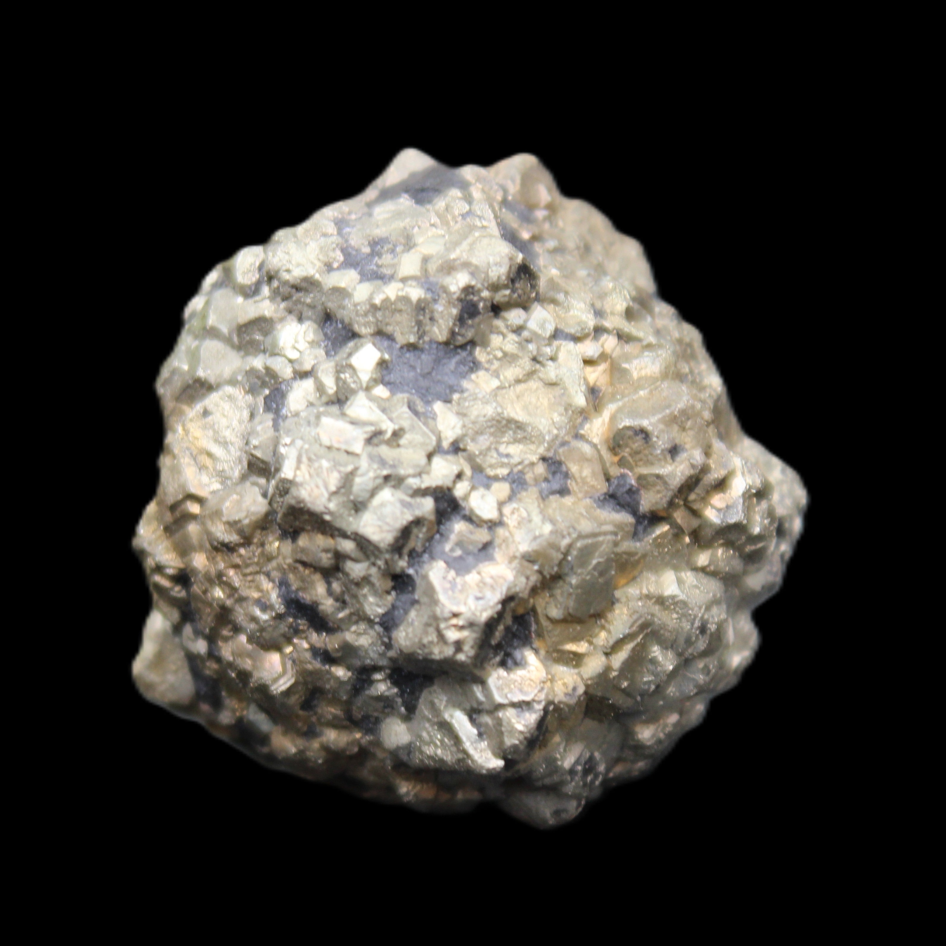 Chalcopyrite cluster from Pakistan 40*32*32mm 95g in sunlight - Rocks and Things Store