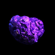 Chalcopyrite cluster from Pakistan 37*35*27mm 86.6g in UV light - Rocks and Things Store