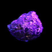 Chalcopyrite cluster from Pakistan 37*35*27mm 86.6g in UV light - Rocks and Things Store