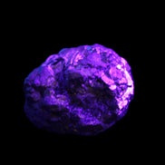 Chalcopyrite cluster from Pakistan 37*35*27mm 86.6g in UV light - Rocks and Things Store