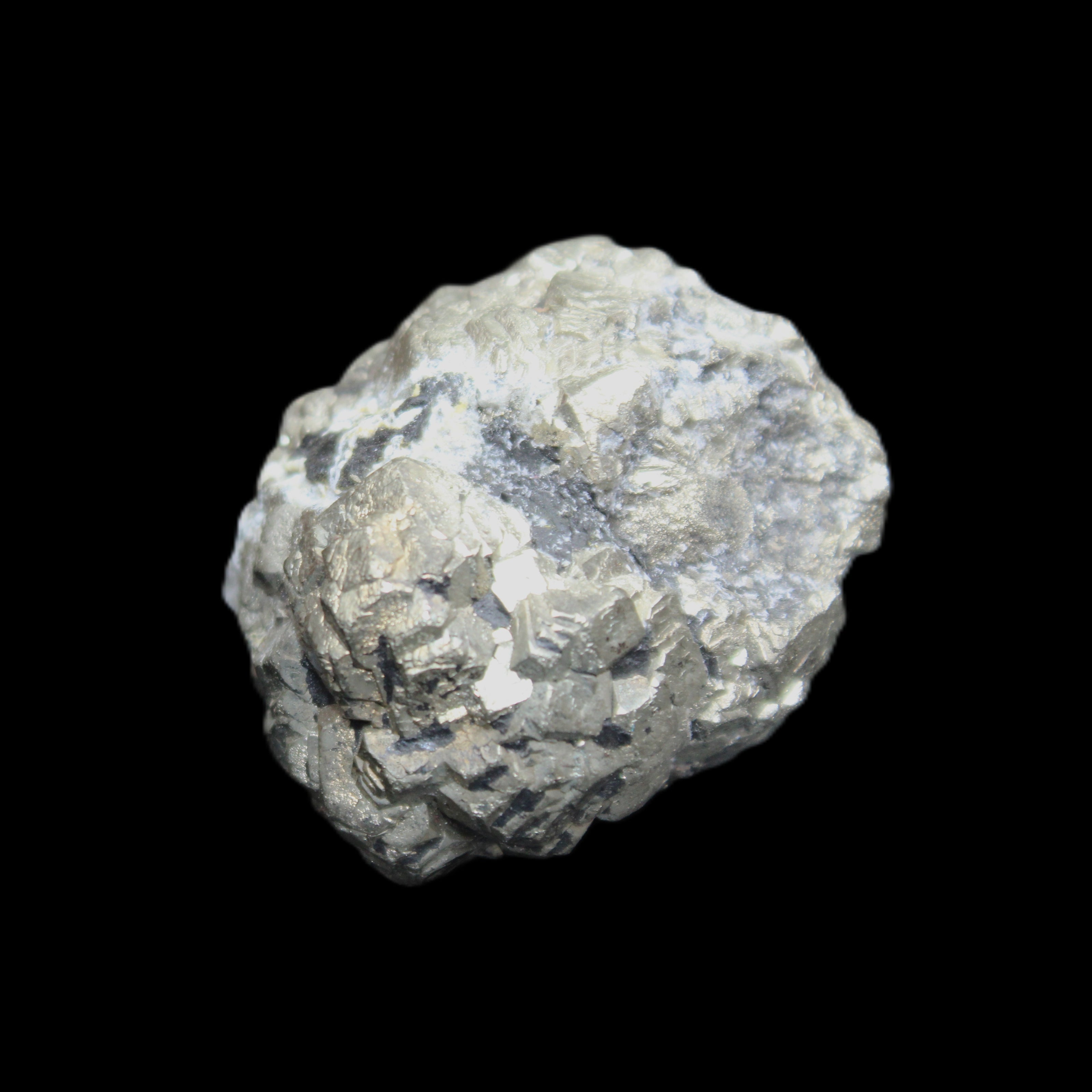 Chalcopyrite cluster from Pakistan 37*35*27mm 86.6g in sunlight - Rocks and Things Store
