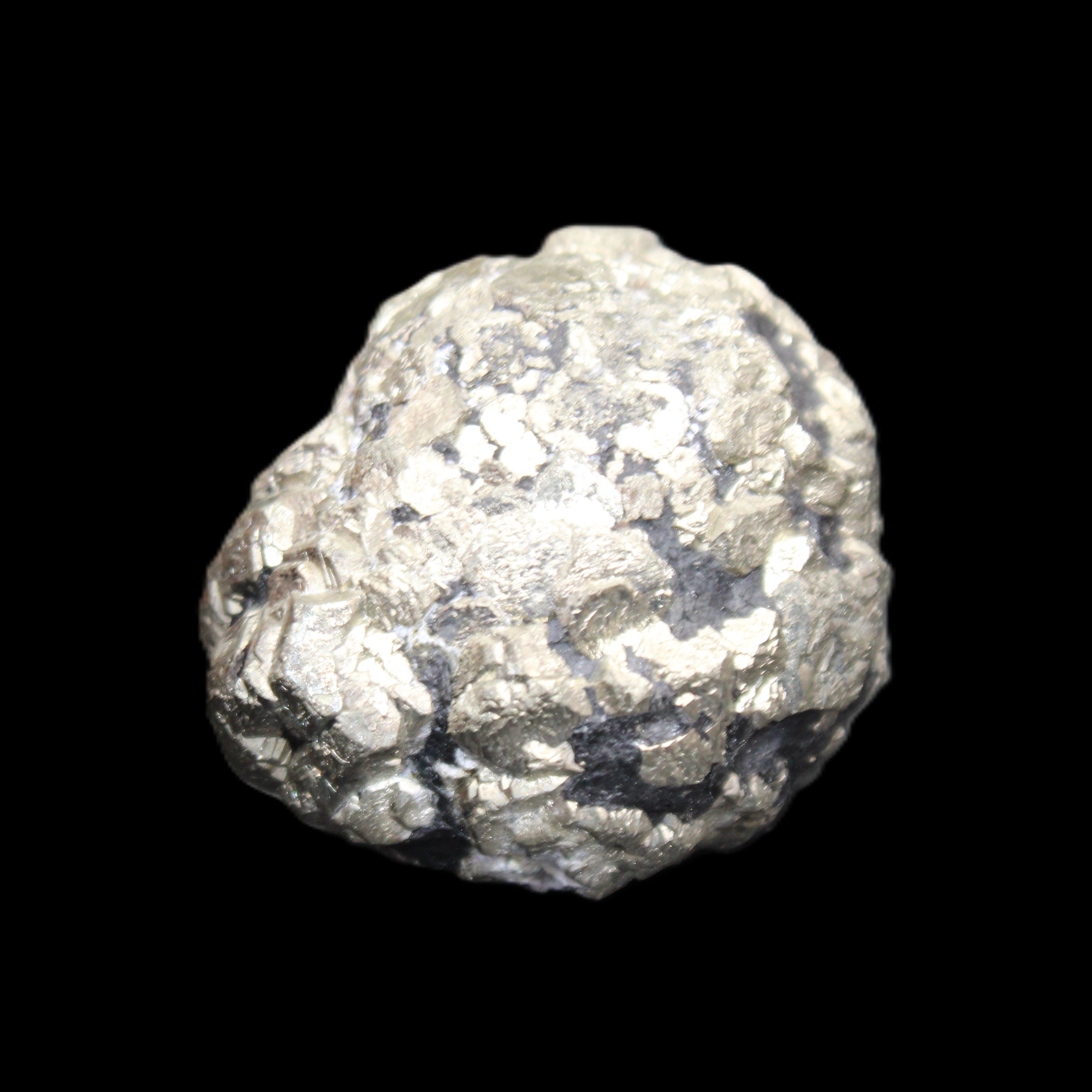Chalcopyrite cluster from Pakistan 37*35*27mm 86.6g in sunlight - Rocks and Things Store