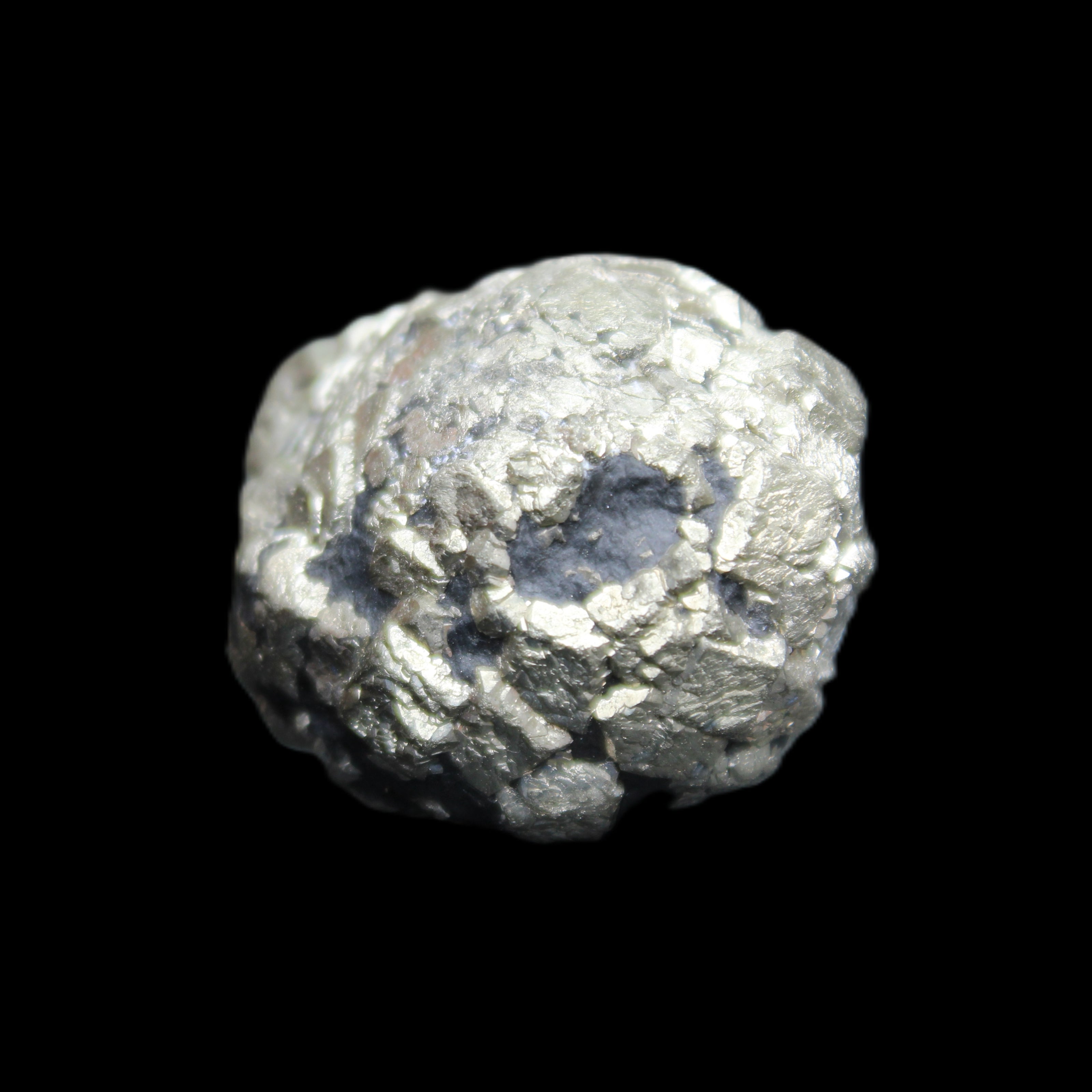 Chalcopyrite cluster from Pakistan 37*35*27mm 86.6g in sunlight - Rocks and Things Store