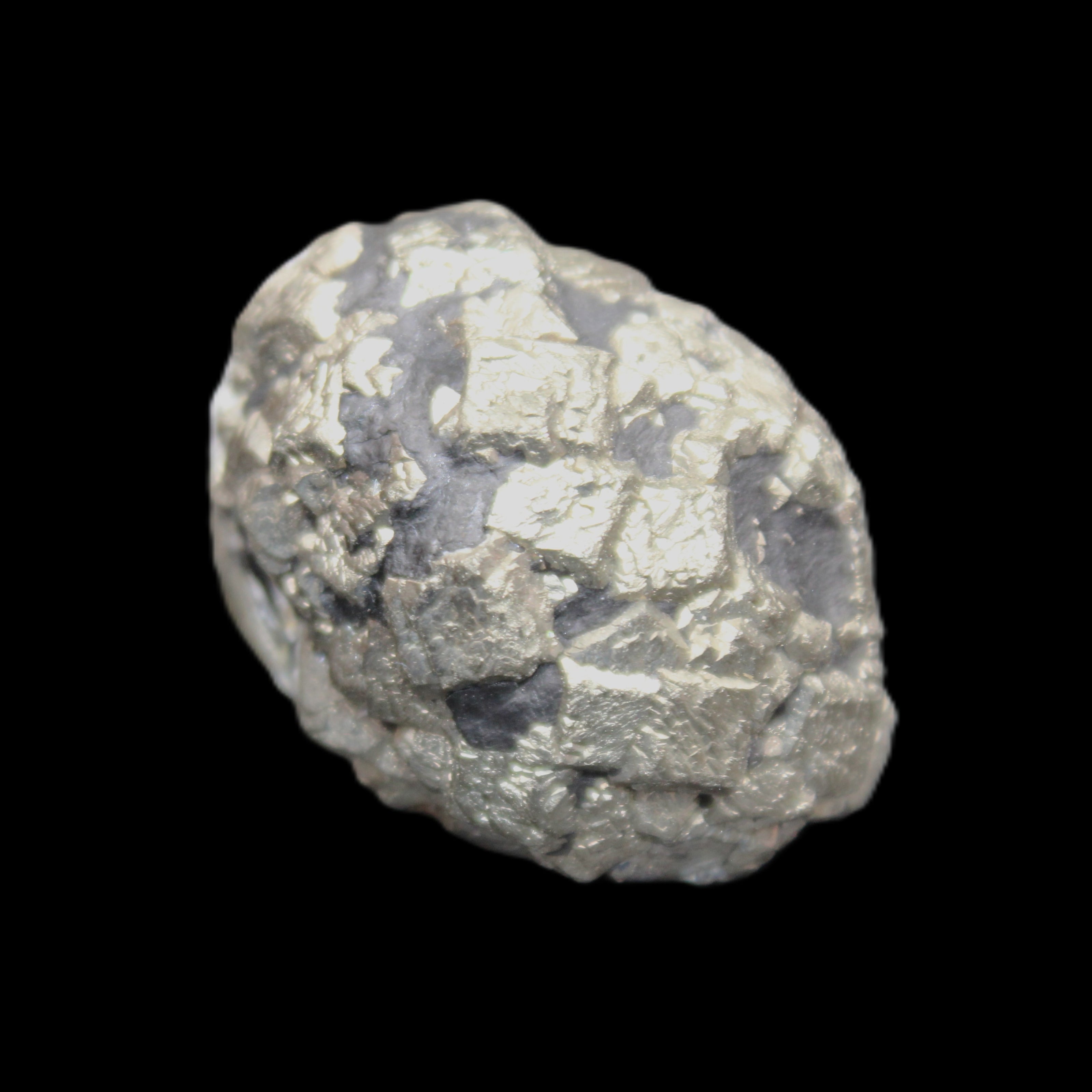 Chalcopyrite cluster from Pakistan 37*35*27mm 86.6g in sunlight - Rocks and Things Store