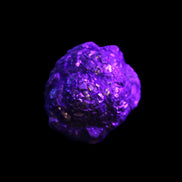 Chalcopyrite cluster from Pakistan 40*30*31mm 86.3g in UV light - Rocks and Things Store