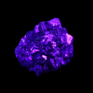 Chalcopyrite cluster from Pakistan 40*32*25mm 80.0g in UV light - Rocks and Things Store