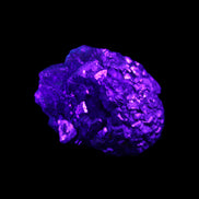 Chalcopyrite cluster from Pakistan 40*32*25mm 80.0g in UV light - Rocks and Things Store