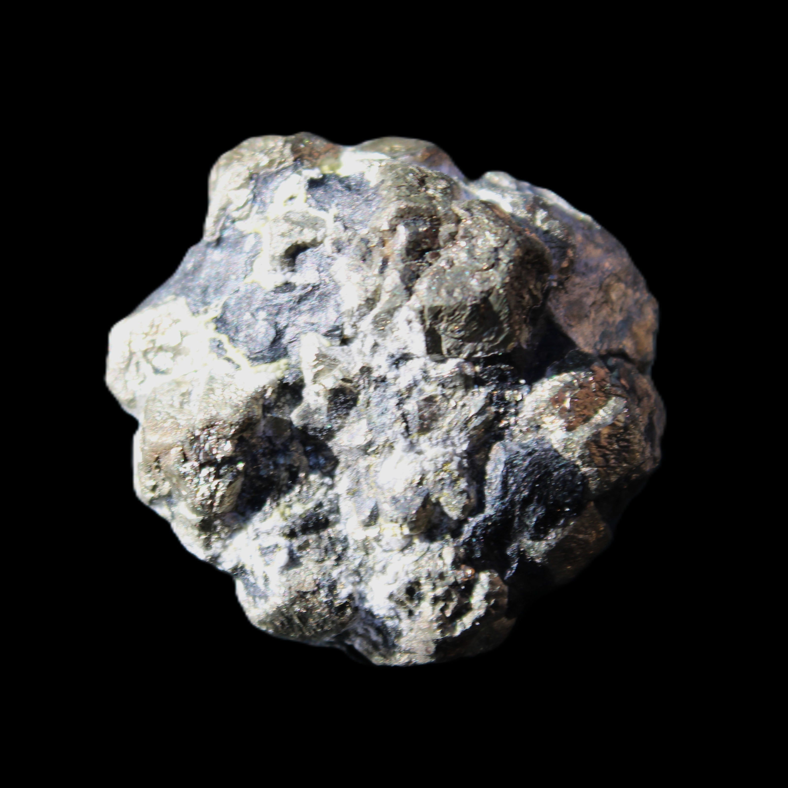 Chalcopyrite cluster from Pakistan 32*28*24mm 52.4g in sunlight - Rocks and Things Store