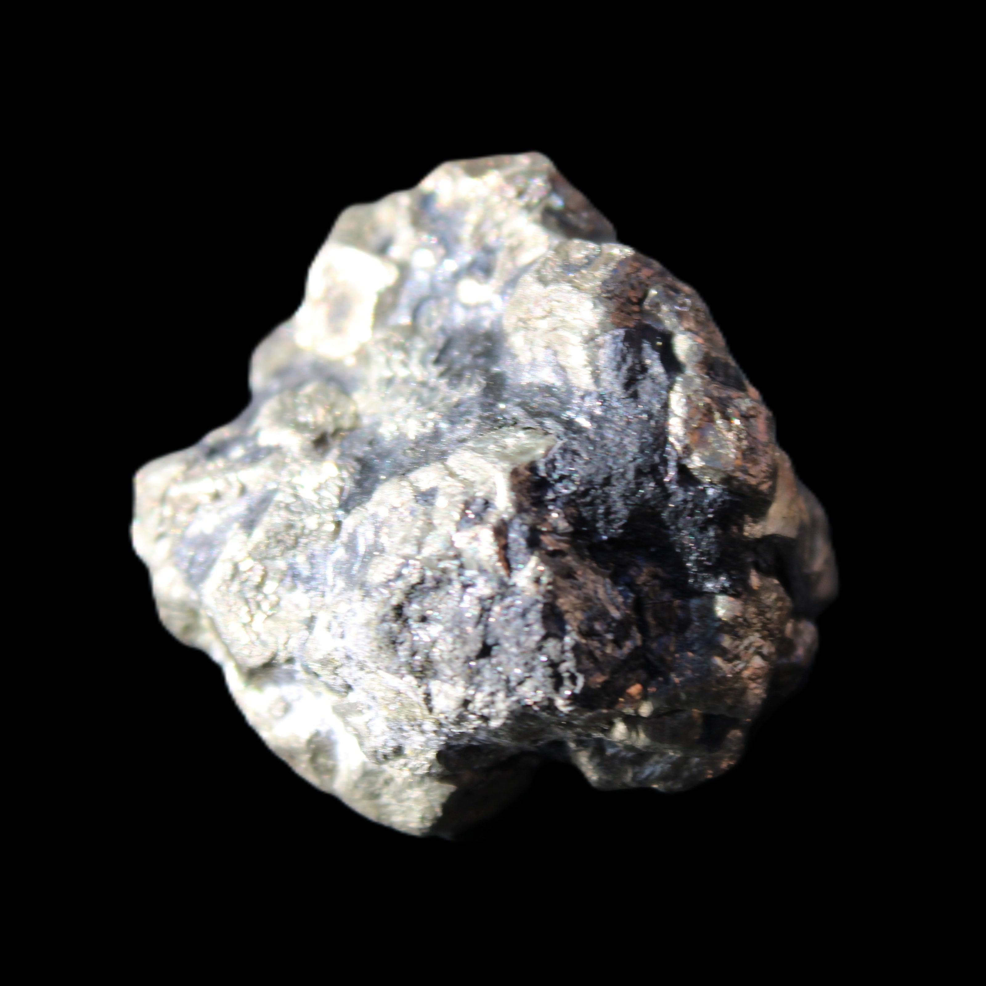 Chalcopyrite cluster from Pakistan 32*28*24mm 52.4g in sunlight - Rocks and Things Store