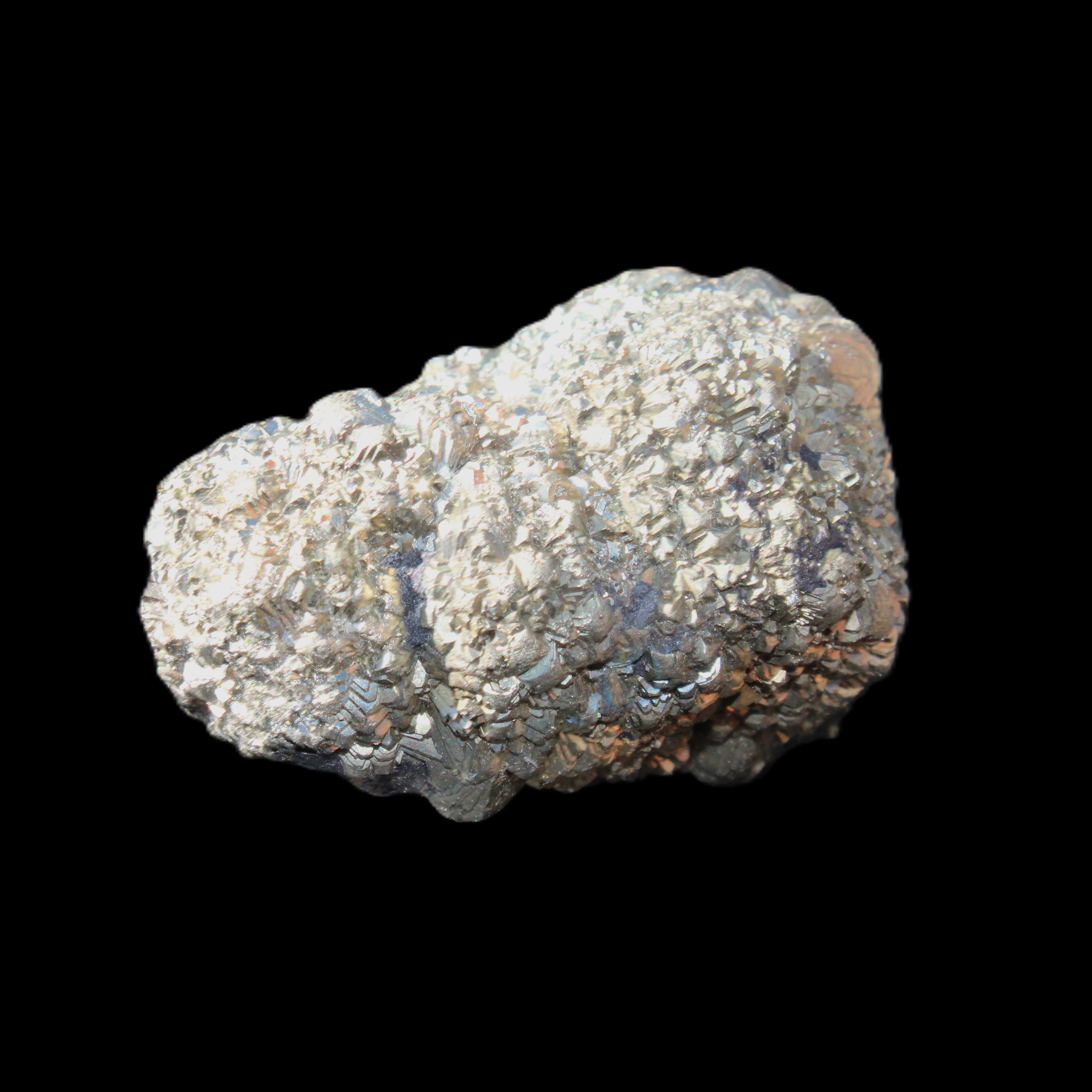 Chalcopyrite cluster from Pakistan 42*32*27mm 66.8g in sunlight - Rocks and Things Store