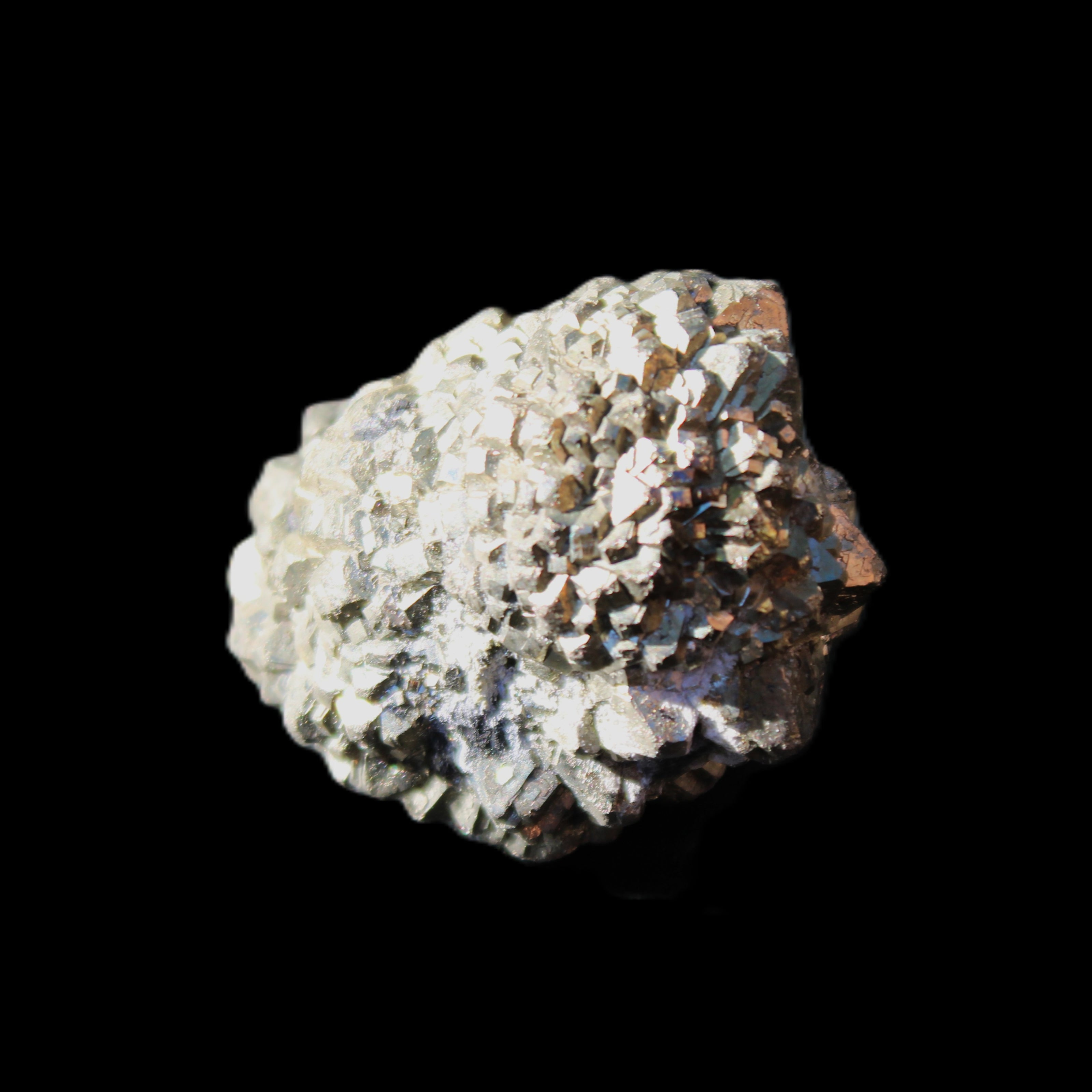Chalcopyrite cluster from Pakistan 35*25*24mm 48g in sunlight - Rocks and Things Store