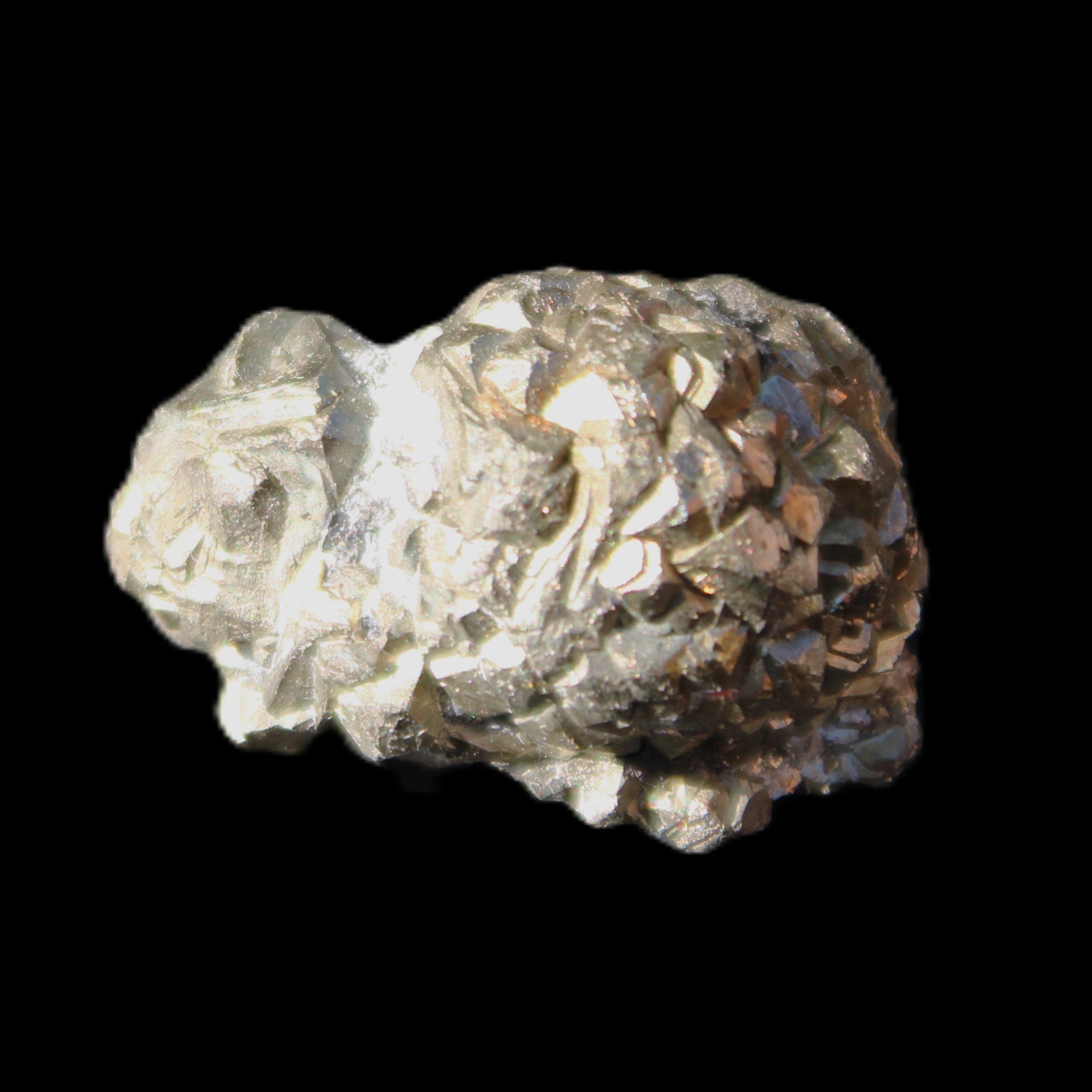 Chalcopyrite cluster from Pakistan 23*15*15mm 13.5g in sunlight - Rocks and Things Store