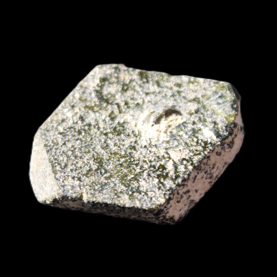 Magnetic Epidote hexagon crystal 24-27mm 7-9g in sunlight - Rocks and Things Store