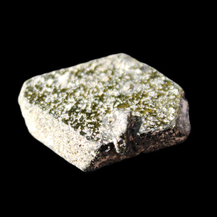 Magnetic Epidote hexagon crystal 24-27mm 7-9g in sunlight - Rocks and Things Store