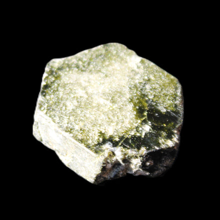 Magnetic Epidote hexagon crystal 24-27mm 7-9g in sunlight - Rocks and Things Store