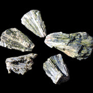 Epidote 5 floral crystal clusters 22-38mm 32.7g in sunlight - Rocks and Things Store