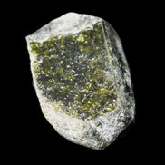 Magnetic Epidote irregular hexagon crystals 22-27mm 5-7g in sunlight - Rocks and Things Store
