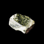 Magnetic Epidote irregular hexagon crystals 22-27mm 5-7g in sunlight - Rocks and Things Store