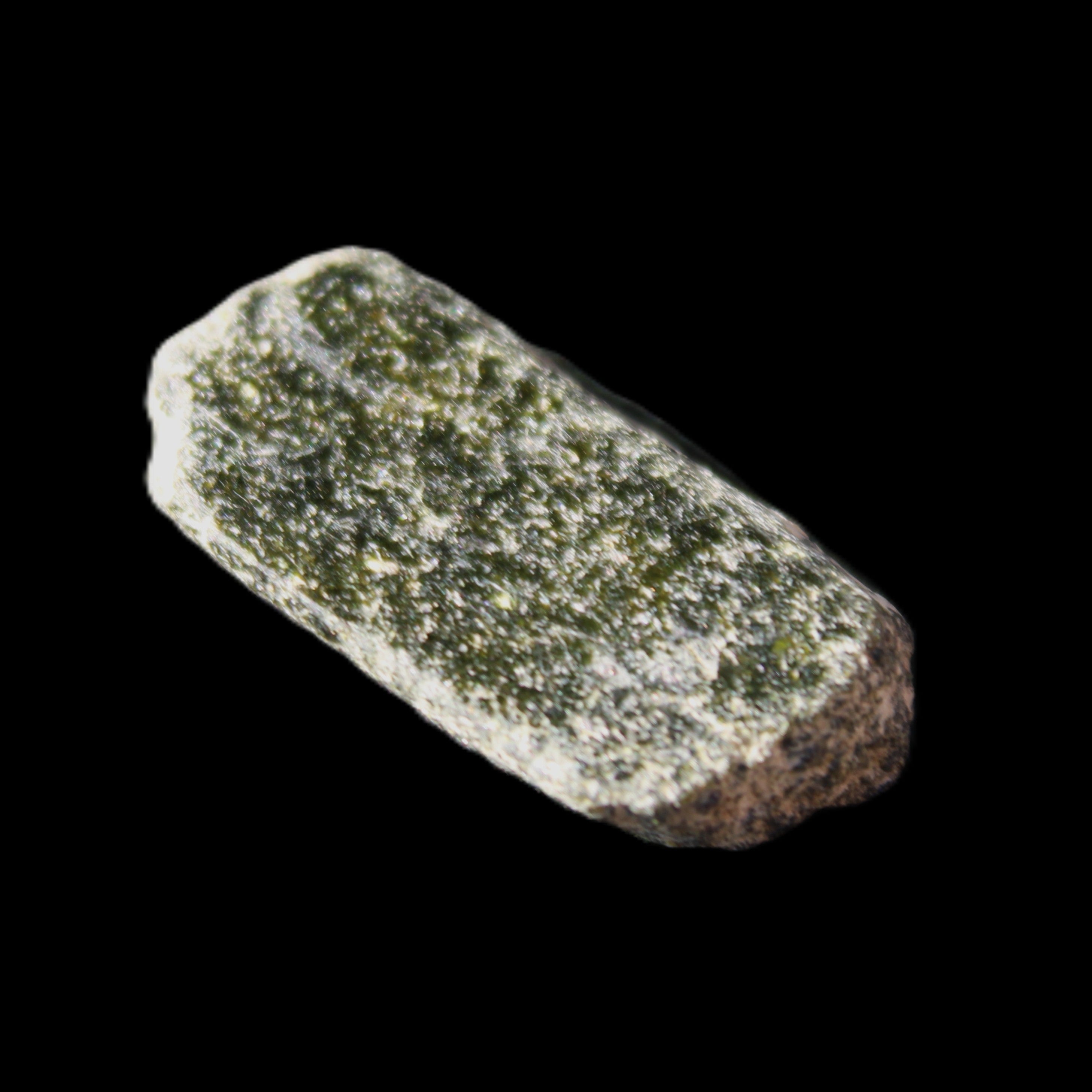 Magnetic Epidote irregular hexagon crystals 22-27mm 5-7g in sunlight - Rocks and Things Store