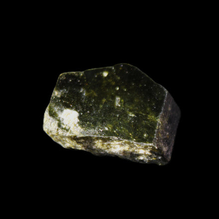 Magnetic Epidote irregular hexagon crystals 22-27mm 5-7g in sunlight - Rocks and Things Store