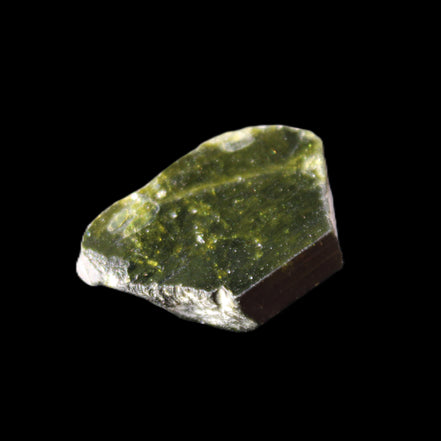 Magnetic Epidote irregular hexagon crystals 22-27mm 5-7g in sunlight - Rocks and Things Store