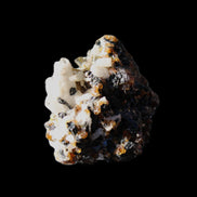 Red Zircon, Spessartine, Tourmaline on Epidote & Feldspar specimen 28*25*28mm 21g in sunlight - Rocks and Things Store