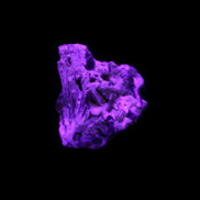 Yellow Tourmaline floral cluster specimen 26*28*25mm 12.5g in UV light - Rocks and Things Store